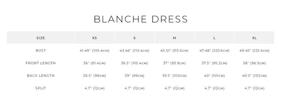 Peter Bill - The Blanche Dress White